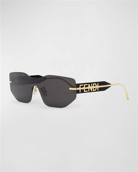 fendi signature f sunglasses|Fendi oversized 56mm sunglasses.